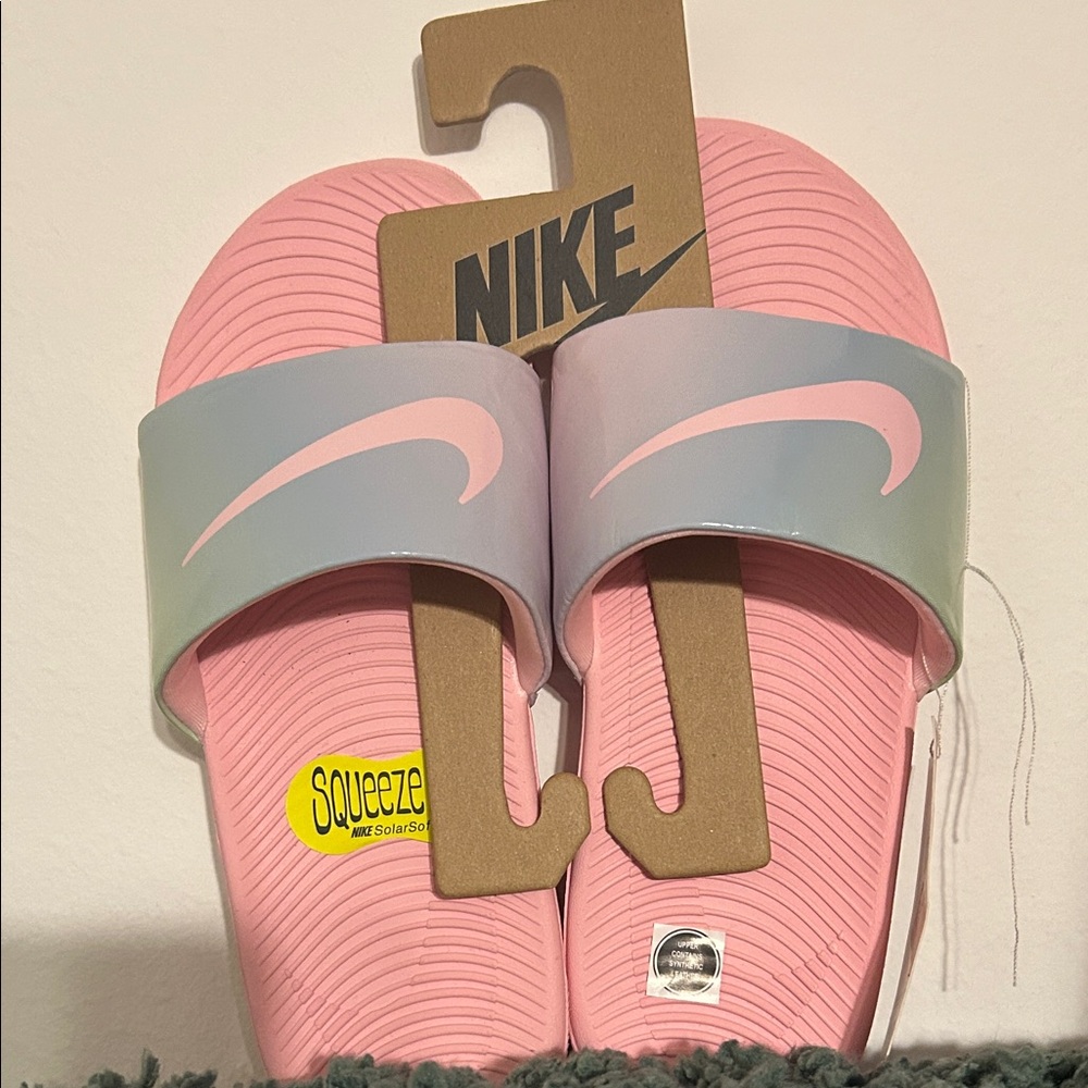 Nike Pink and Gray Sneakers